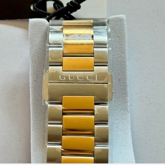 Gucci G-Timeless Two-Tone Stainless Steel with Bee Motif Watch YA1264131 - Picture 7 of 11